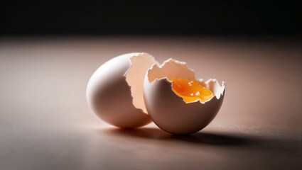 broken egg shell