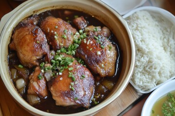 Filipino classic Chicken Adobo