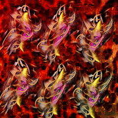 leopard pattern  colorful fabric txtile design fashion backdrop print work. 
