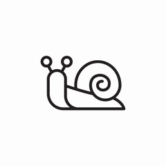 snail insect icon sign vector © Kamran