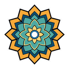 islamic mandala vector design