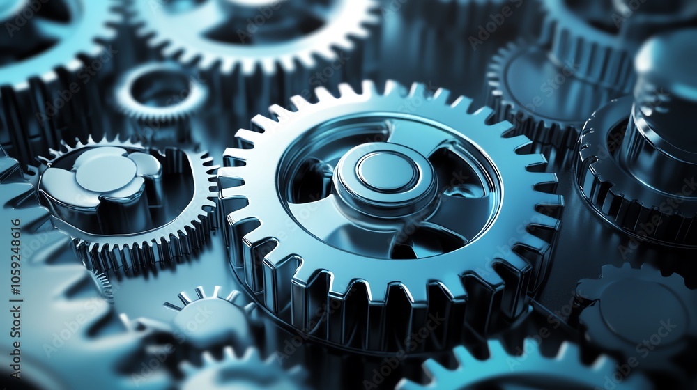 Aufkleber Automated workflows in CRM systems simplify complex sales processes.