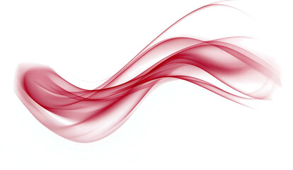 Abstract flowing pink and blue wave