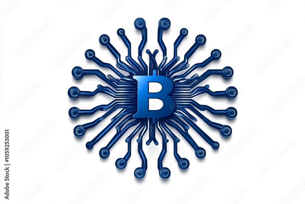 Poster Minimalist line art of interconnected data nodes, symbolizing the streamlined, structured process of data mining, symbolizing simplicity and connectivity