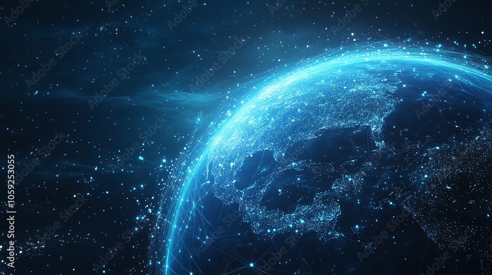 Aufkleber Technology internet development concepts support the integration of cloud computing.