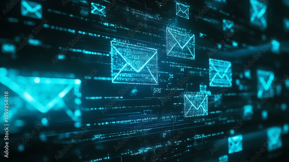 Fototapete technology internet development concepts allow companies to automate business processes.