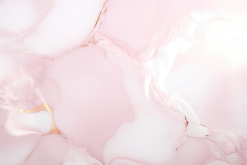This image showcases a soft pink abstract fluid design, blending smooth curves and subtle textures artistically.
