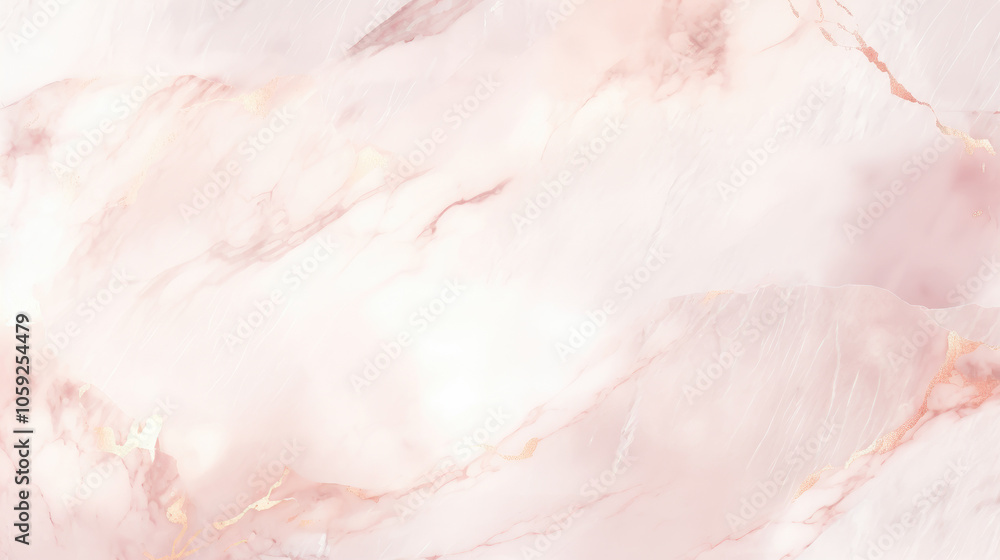 Poster an elegant pink marble design features soft, flowing lines and subtle color variations with an artis