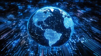 Technology internet development concepts enable businesses to reach a global audience.