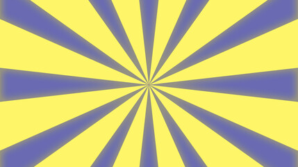 Retro background with razor stripes in the center. Retro Sunburst or sun bursted background. retro yellow background