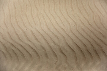 Ripples on a sandy beach for use as a background texture