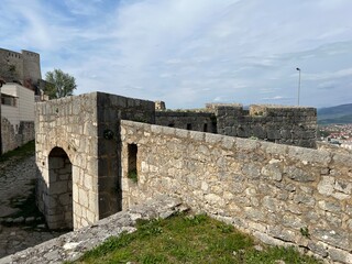 The Fortress of Knin or Knin Fortress, Croatia - die Festung Knin oder Burg Knin, Kroatien - Kninska Tvrđava ili srednjovjekovna tvrdjava Knin, Hrvatska