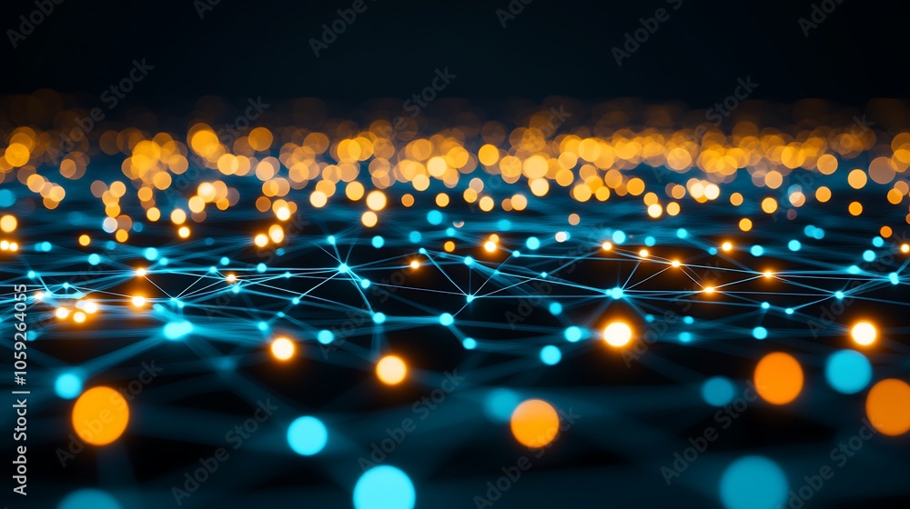 Poster abstract network background simple neutral background with free space for design