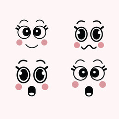 Cartoon faces