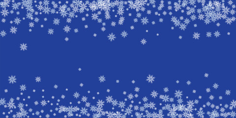 christmas background with snowflakes