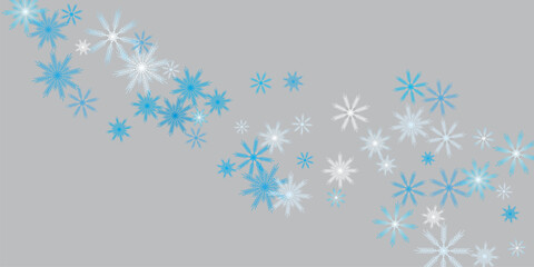 christmas background with snowflakes
