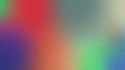 Futuristic Gradient Background with Subtle Grainy Noise for Posters, Vibrant Gradient Poster with Bold Colors and Grainy Texture
