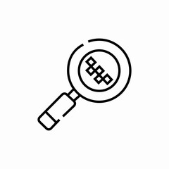 taxi search icon sign vector