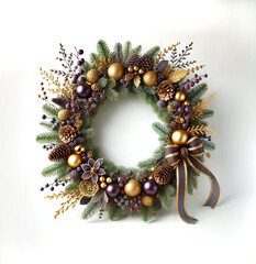 Elegant Holiday Wreath