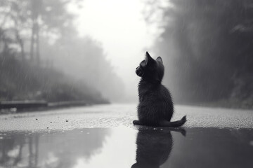Solitude in the Rain