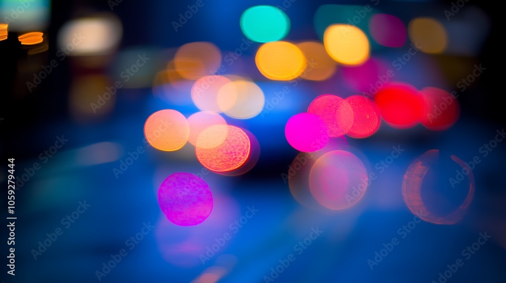 Poster abstract blurred lights background light gradient background with room for typography