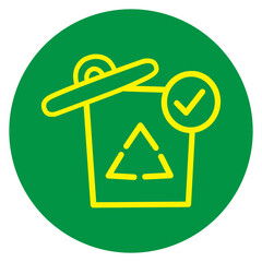 Trash Vector Icon