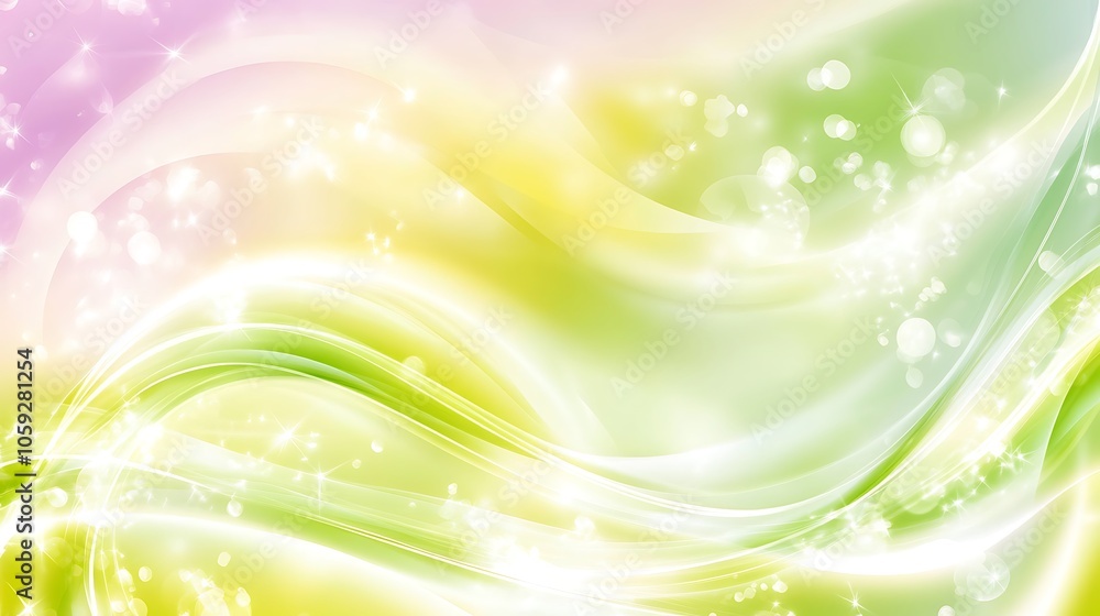 Poster abstract green yellow background abstract gradient background with copy space