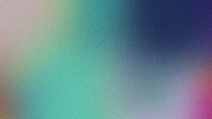 Futuristic Gradient Background with Subtle Grainy Noise for Posters, Vibrant Gradient Poster with Bold Colors and Grainy Texture