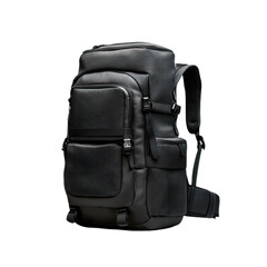 Naklejka premium Travel Backpack Isolate Transparency Background