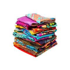 Fabric Squares Isolate Transparency Background