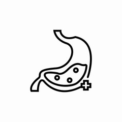 stomach medicine icon sign vector