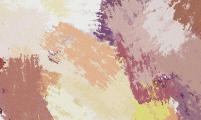 Abstract Artistic Texture with Blended Splashes of Earth Tones and Noise effect