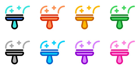 Editable squeegee, window cleaner vector icon. Part of a big icon set family. Perfect for web and app interfaces, presentations, infographics, etc