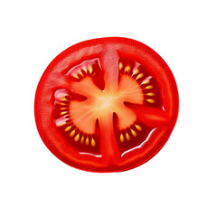 Tomato, generative ai, üretken yapay zeka, isolated on white transparent background, png element