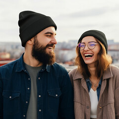 Beanie mockup to add your design