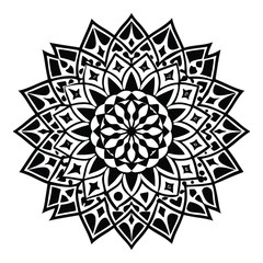 islamic arabesque mandala vector design