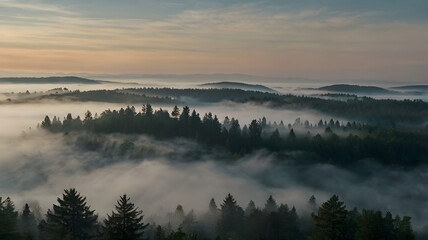The beauty of nature is not something you can easily see. You have to try to climb high and look down. Your work life is the same.