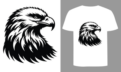 eagle bird silhouette black