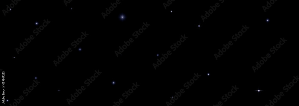 Wall mural galaxy in a free space. 3d rendering