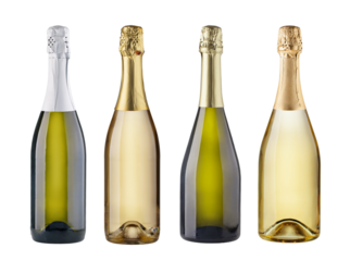champagne bottles