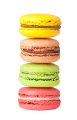 Tasty colorful macaroon