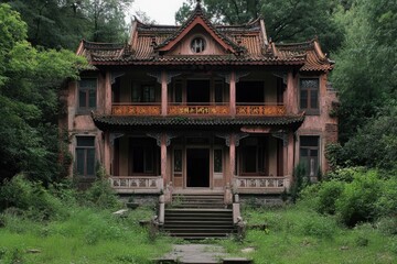 Chinese house with generative ai