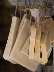 Traditional Marseille soap in a souvenir shop in Aix-en-Provence, France