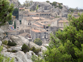 Obraz premium Les Baux-de-Provence village, France