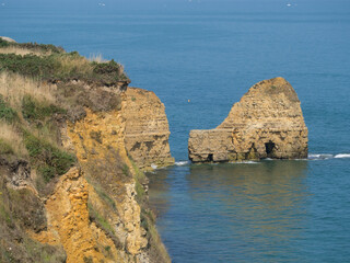 Pointe du Hoc battlefield, France