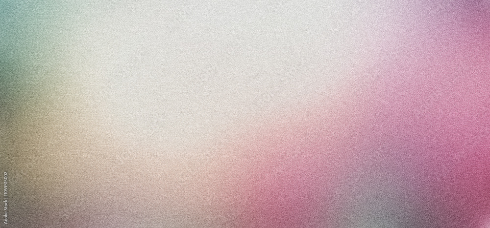 Poster subtle color transitions blend seamlessly in a grainy gradient background, creating a soft and textu