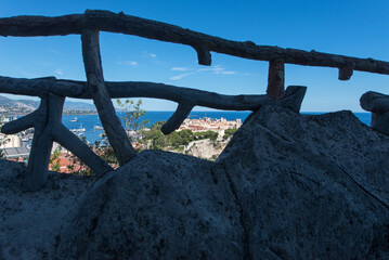 The Jardin Exotique de Monaco (French for 
