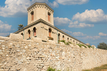 Lerins Abbey, island of Saint-Honorat, Cannes, France
