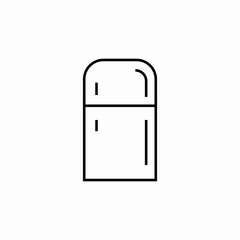 fridge kitchen icon sign vector