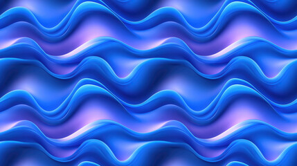 Obraz premium Seamless pattern of a vibrant blue background with soft gradient shades perfect for textiles and digital design